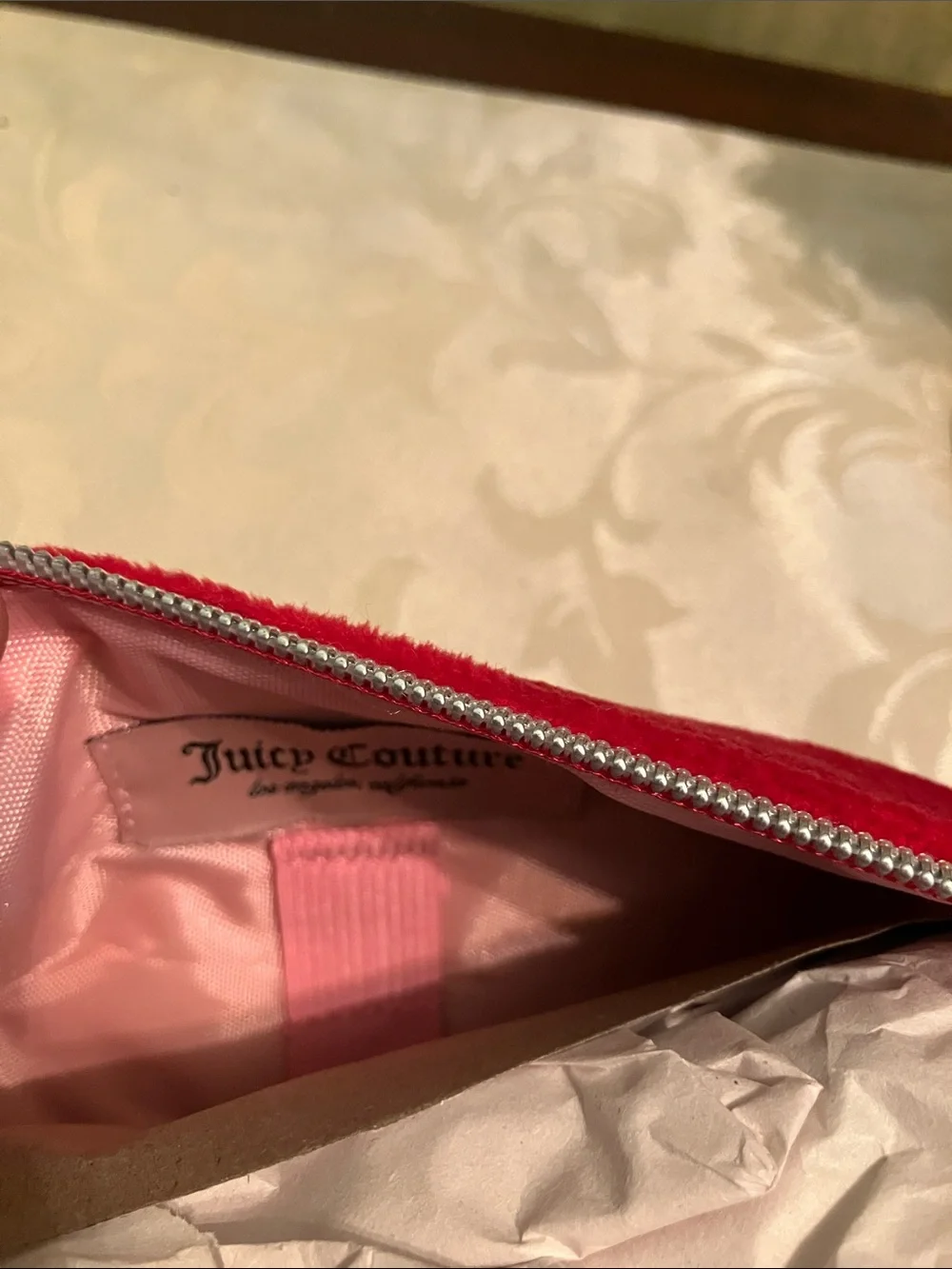 🍓Juicy Couture barrel bag cosmetics bag makeup case purse NWT